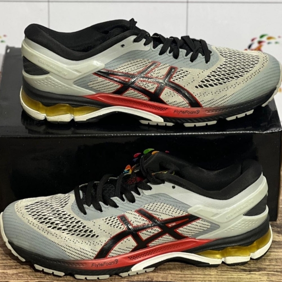 Asics Other - asics gel kayano 26 piedmont grey black